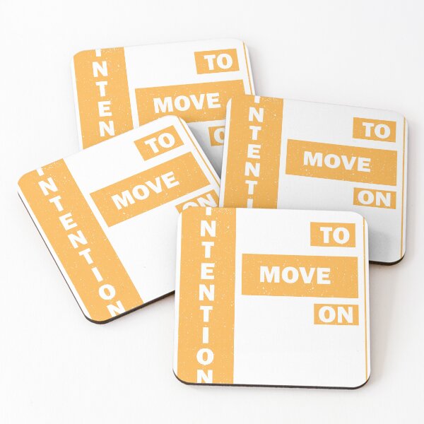 Item preview, typograpi intention to move on designed and sold by mdpzart.
