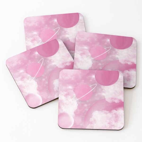 Item preview, Planets and Clouds Pink designed and sold by alicecossey.
