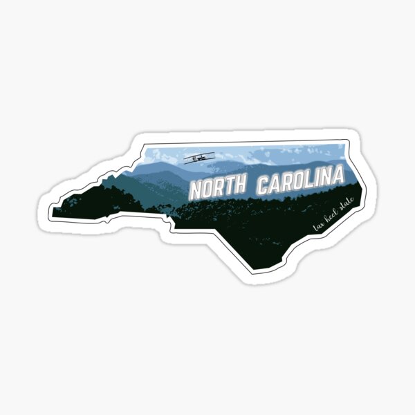 Item preview, North Carolina - The Tar Heel State designed and sold by ladyjanegraphic.