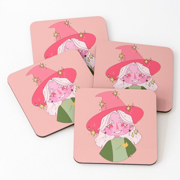 Item preview, pink witch  designed and sold by tbspofgraceart.