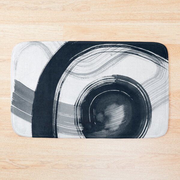 Item preview, ink explorations (001) - abstract black ink painting designed and sold by expl-rations.