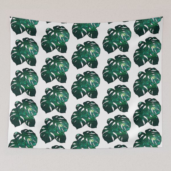 Item preview, Monstera Constellation - BLACK OUTLINE ON WHITE designed and sold by EmpressEyrie.