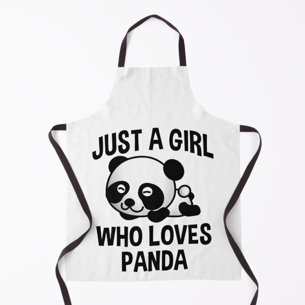 Item preview, Just a girl Who loves Panda designed and sold by Andrea Lina.