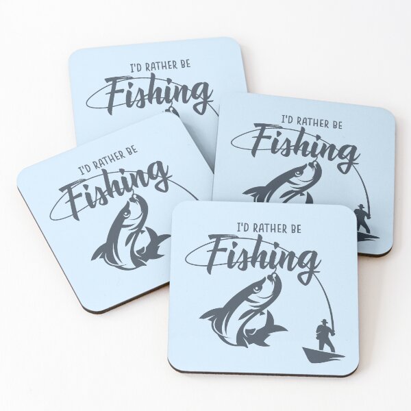 Item preview, I'D RATHER BE FISHING designed and sold by della95.
