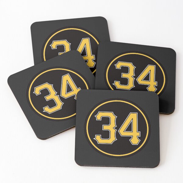 Item preview, AJ Burnett #34 Jersey Number designed and sold by StickBall.