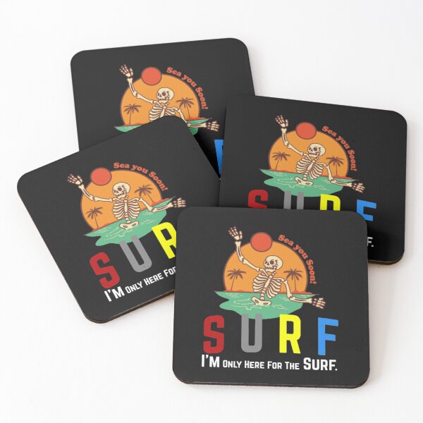 Item preview, I'm Only Here For The Surf. designed and sold by Blue  Dragon.