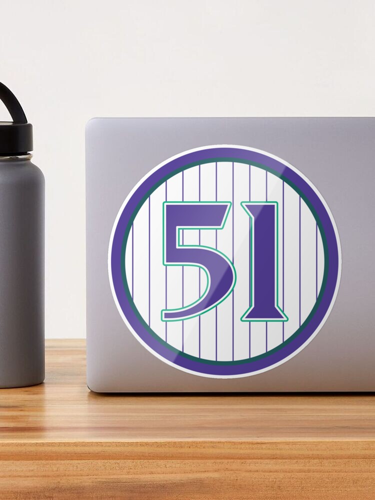 Randy Johnson Baseball pitcher 51 Sticker for Sale by Amazing