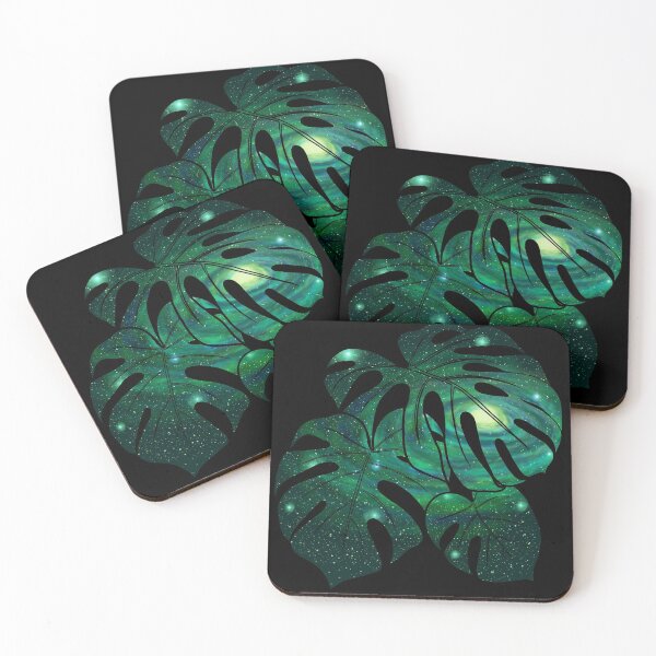 Item preview, Monstera Constellation - NO OUTLINE ON BLACK  designed and sold by EmpressEyrie.