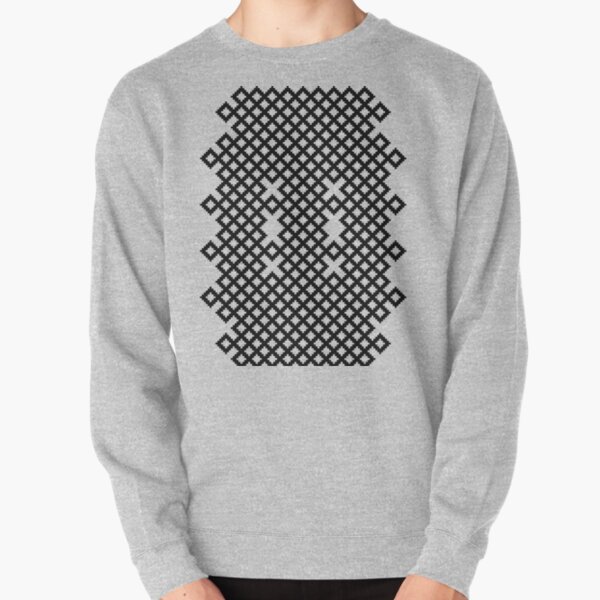 Pattern Pullover Sweatshirt