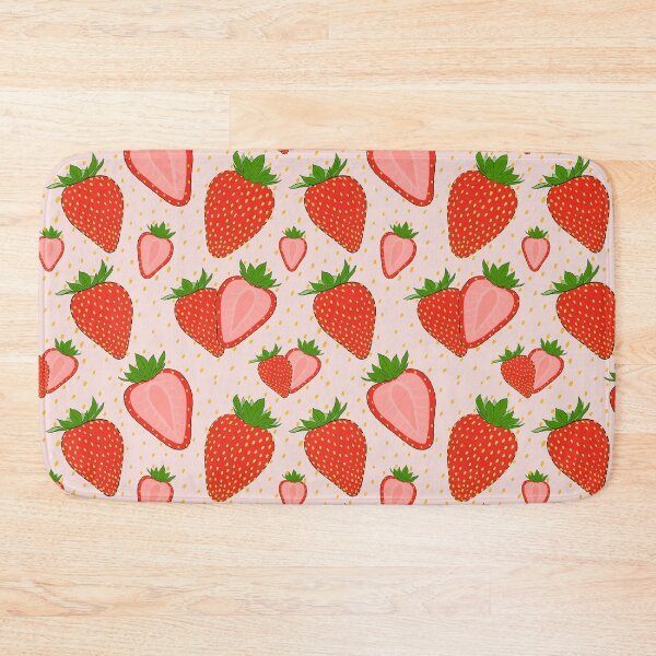 Item preview, Sweet Strawberries - Pale Pink designed and sold by SemDesigns1.