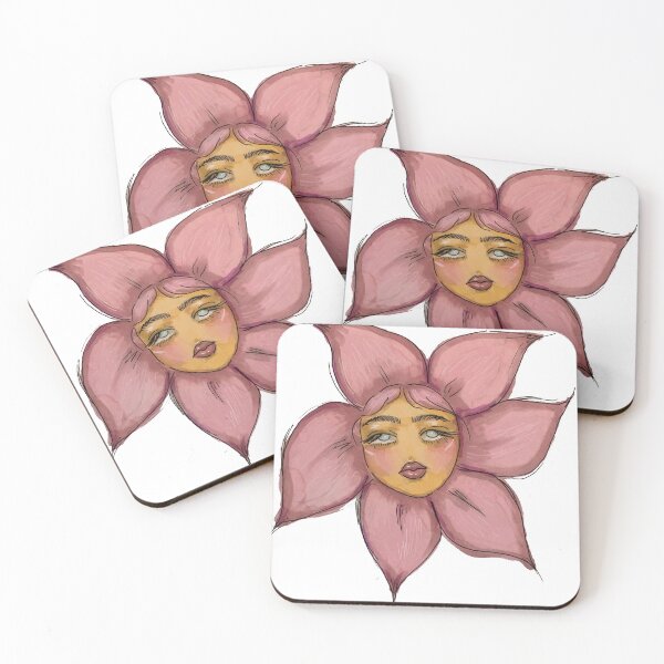 Item preview, Angelic flower face designed and sold by littlelullabies.