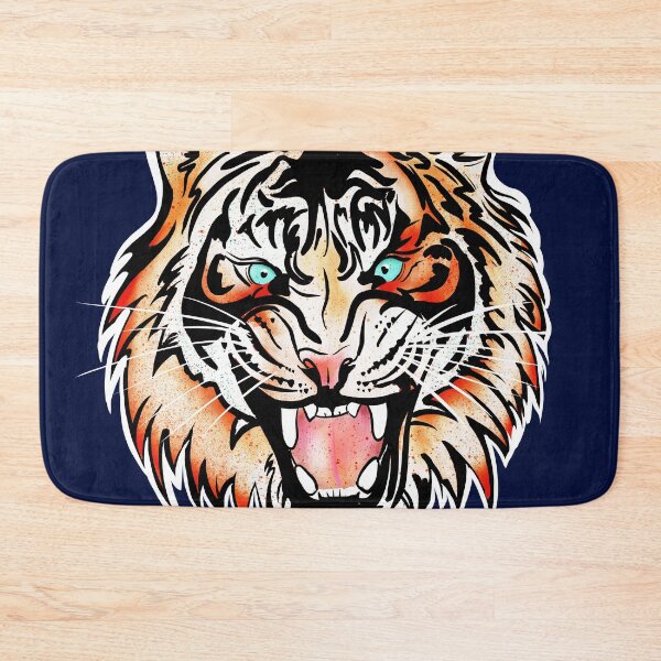 Item preview, Colorful Tiger Roaring by Linda Sholberg designed and sold by Linda Sholberg.