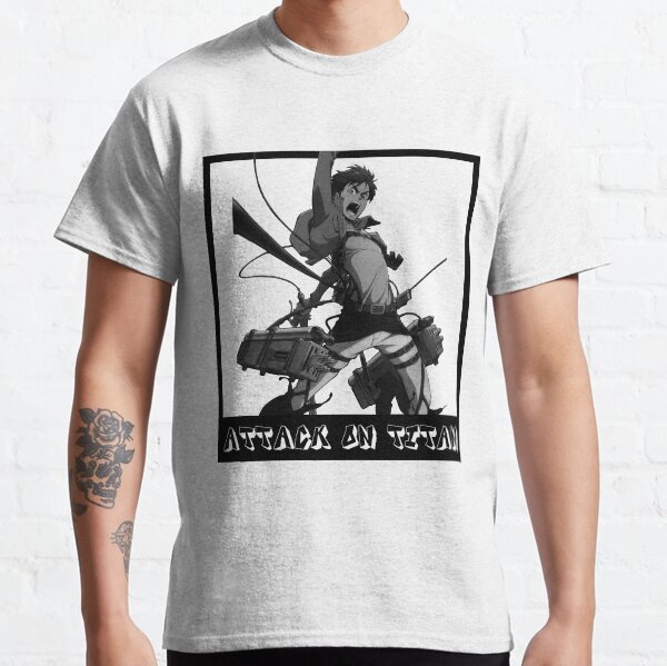 ATTACK ON TITAN Eren Jeager fly Classic T-Shirt