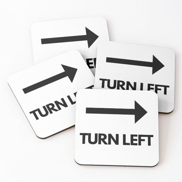 Item preview, Turn Left or go home - It's all about the "right" point of view - Funny quotes designed and sold by MDclothingshop.