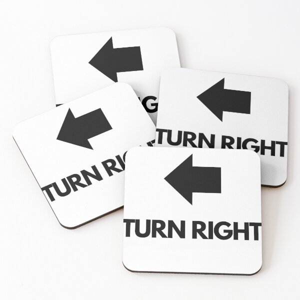 Item preview, Turn Right - It's all about the "right" point of view - Funny quotes designed and sold by MDclothingshop.