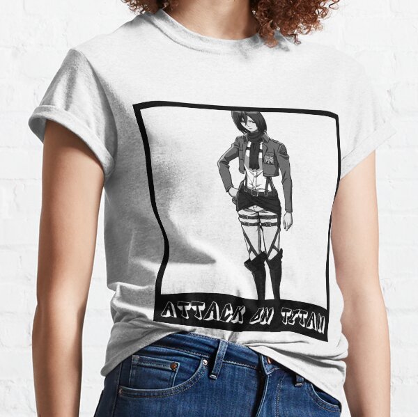 ATTACK ON TITAN Mikasa Stand Classic T-Shirt