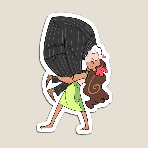 Hades and Persephone Kiss Magnet