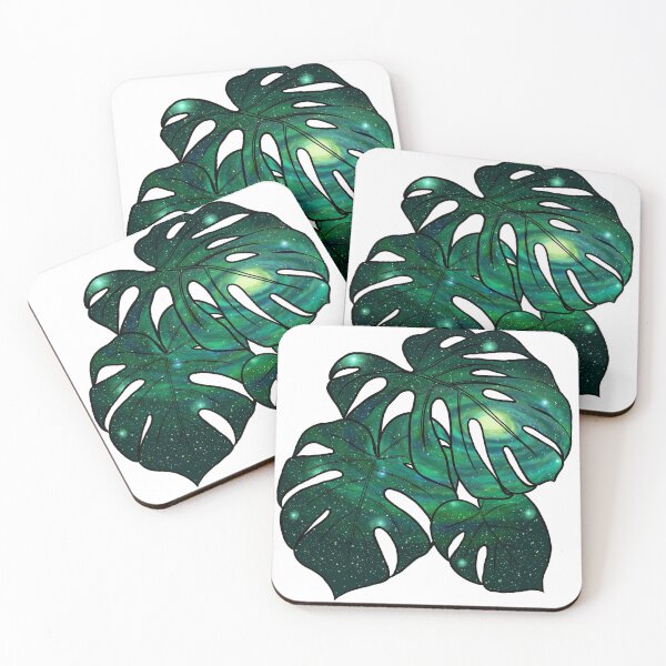 Item preview, Monstera Constellation - BLACK OUTLINE ON WHITE designed and sold by EmpressEyrie.