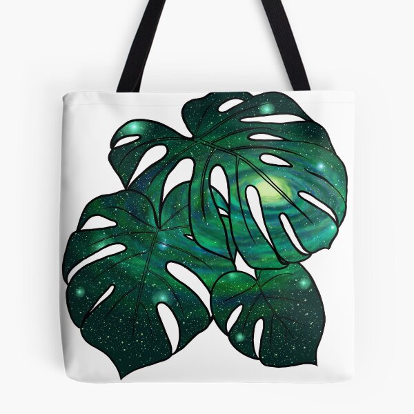 Item preview, Monstera Constellation - BLACK OUTLINE ON WHITE designed and sold by EmpressEyrie.