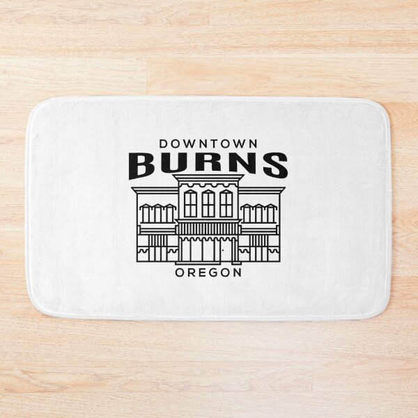Item preview, Downtown Burns OR designed and sold by HalpinDesign.