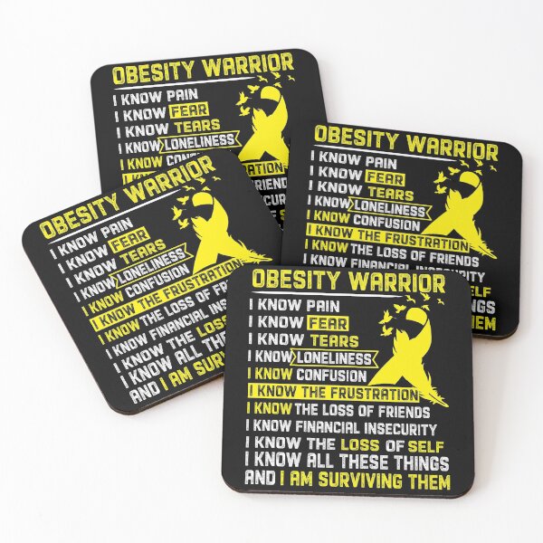 Item preview, I Am Obesity Warrior, I Know All These Things and I Am Surviving Them designed and sold by DianabellShop.