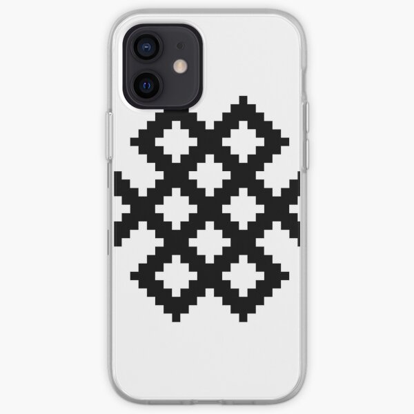 Karma Knot Pattern iPhone Soft Case