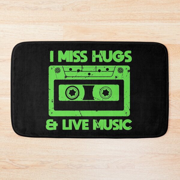 Item preview, I Miss Live Music Cassette Tape designed and sold by FFDoodles.