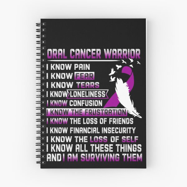 Item preview, I Am Oral Cancer Warrior, I Know All These Things and I Am Surviving Them designed and sold by DianabellShop.