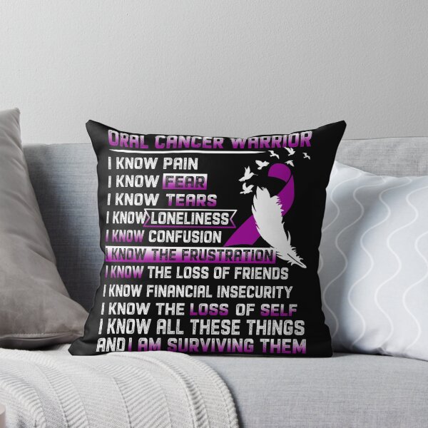 Item preview, I Am Oral Cancer Warrior, I Know All These Things and I Am Surviving Them designed and sold by DianabellShop.