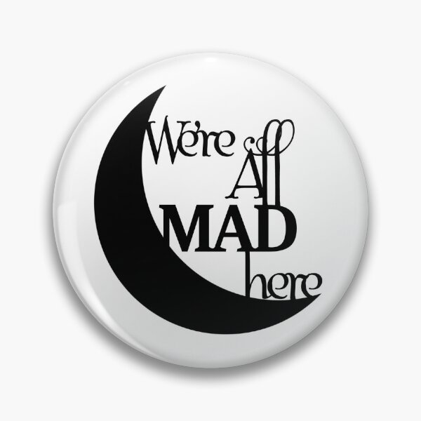 Item preview, All Mad Here Wonderland Moon designed and sold by 13Moons.