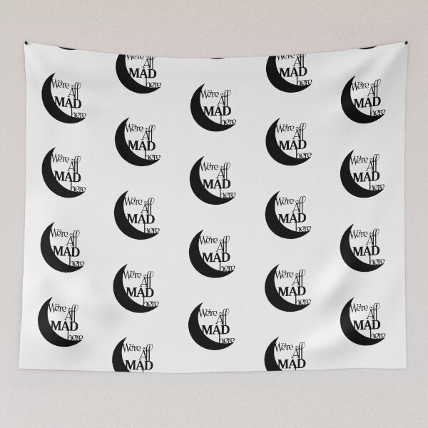 Item preview, All Mad Here Wonderland Moon designed and sold by 13Moons.