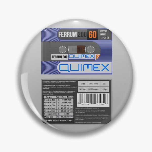 Item preview, Quimex Ferrum 200 60 type 1 cassette (front and back) designed and sold by B-96-J.