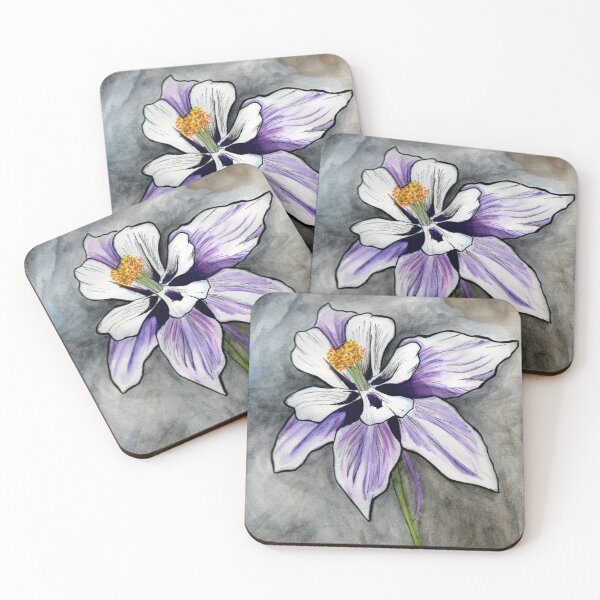 Item preview, Aquilegia designed and sold by winds-of-nefeli.