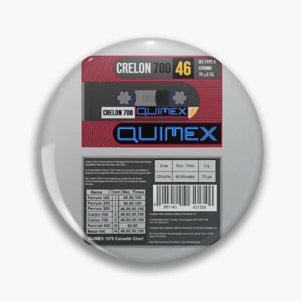 Item preview, Quimex Crelon 700 46 type 2 cassette (front and back) designed and sold by B-96-J.