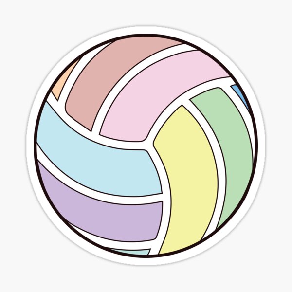 Item preview, Pastel Volleyball designed and sold by feliciasdesigns.
