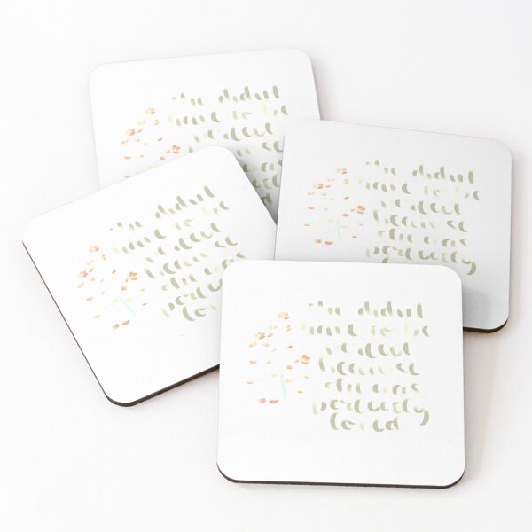 Item preview, she didn't have to be perfect because she was perfectly loved quote designed and sold by averyvasquez.