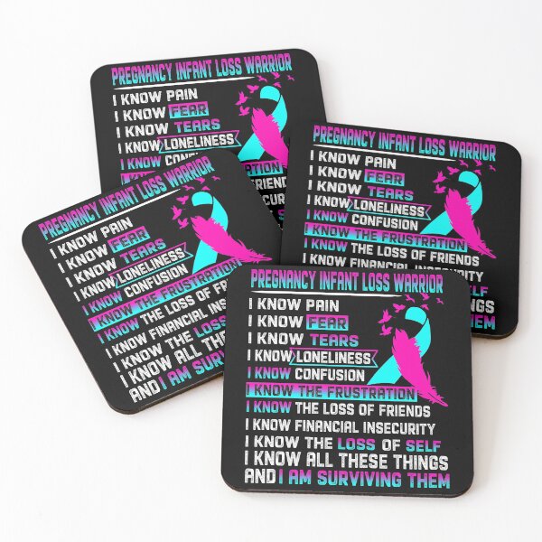 Item preview, I Am Pregnancy Infant Loss Warrior, I Know All These Things and I Am Surviving Them designed and sold by DianabellShop.