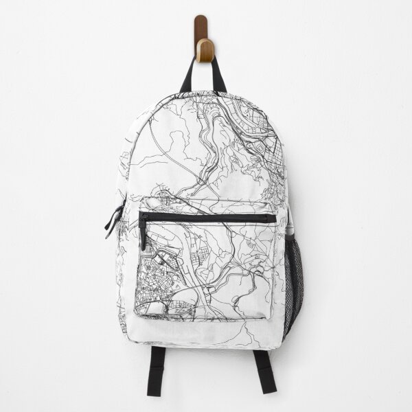Item preview, Bilbao White Map designed and sold by multiplicitymap.