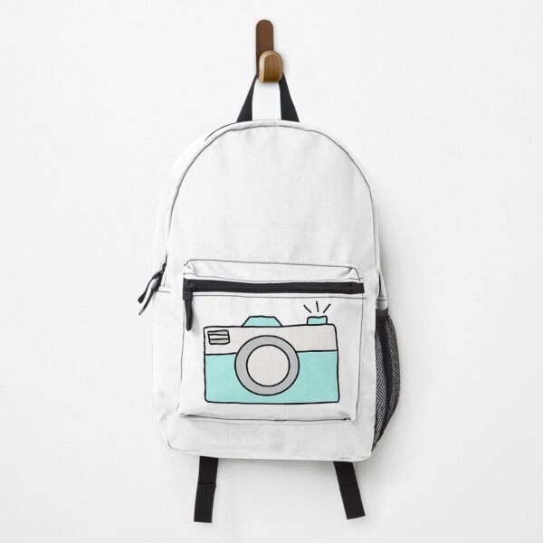 Item preview, Simple blue drawn camera designed and sold by adesignworld.