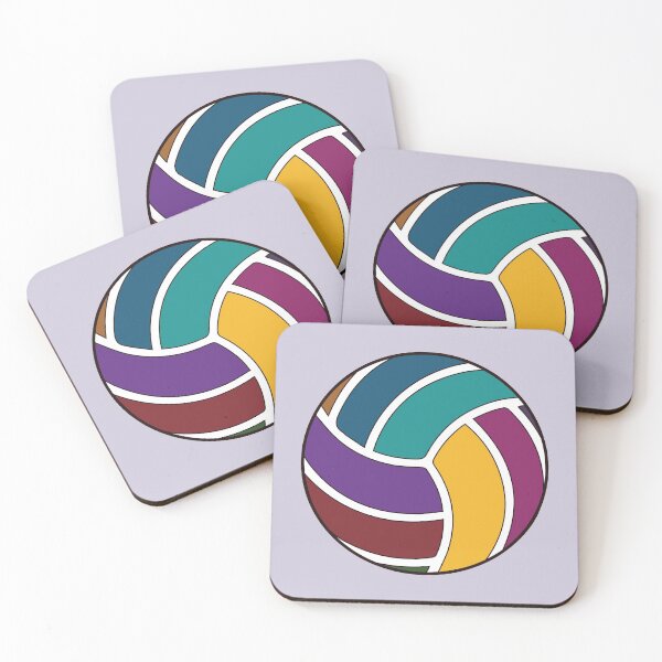 Item preview, Jewel Toned Volleyball designed and sold by feliciasdesigns.
