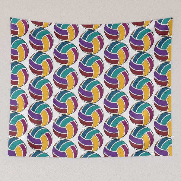 Item preview, Jewel Toned Volleyball designed and sold by feliciasdesigns.