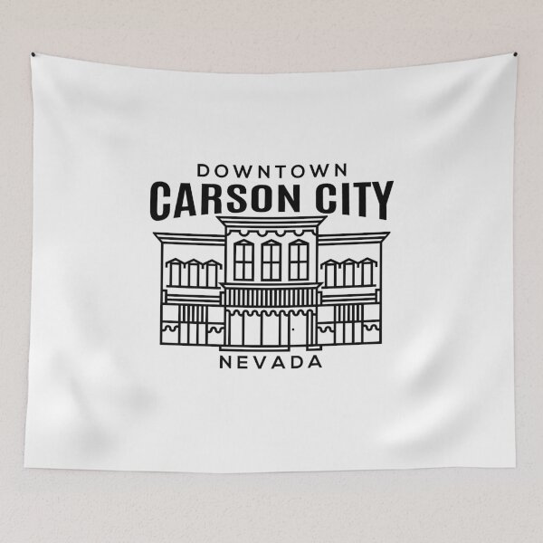 Aperçu de l'œuvre Downtown Carson City NV créée et vendue par HalpinDesign.