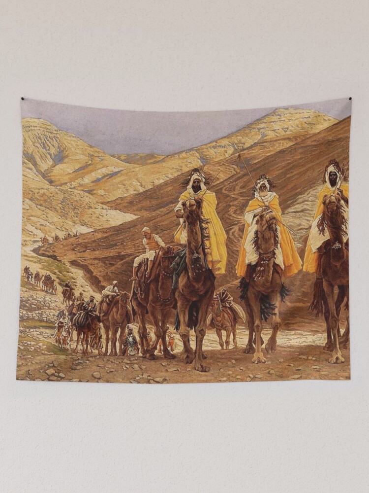 The Journey of the Magi by James Tissot Tapestry