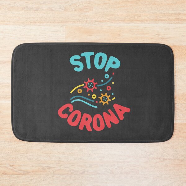Item preview, Stop Corona, Blizzard Virus - Happy Colors designed and sold by Chubuter.
