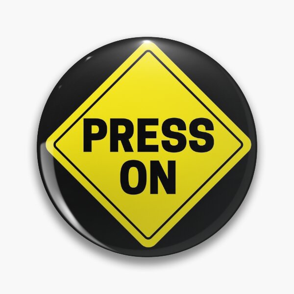 Item preview, PRESS ON designed and sold by Wise-Words-4U.