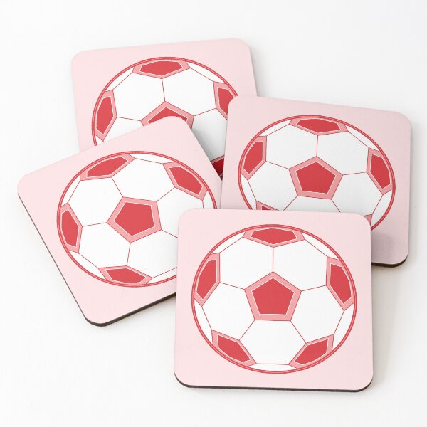 Artikelvorschau, Roter Fußball entworfen und verkauft von feliciasdesigns.