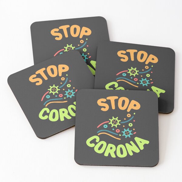 Item preview, Stop Corona, Blizzard Virus - Spring Colors designed and sold by Chubuter.