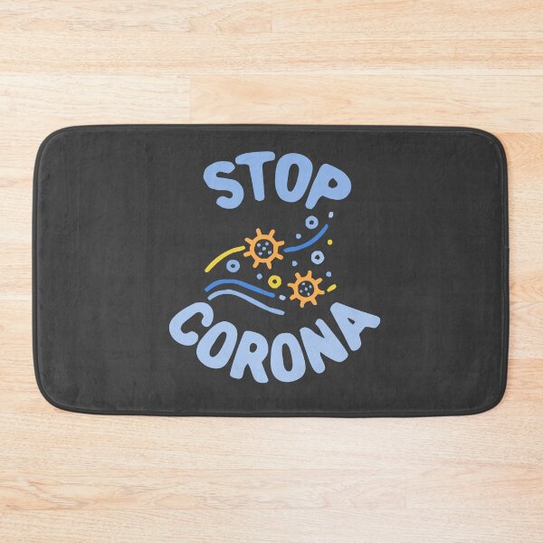 Item preview, Stop Corona, Blizzard Virus - Blue, Orange designed and sold by Chubuter.