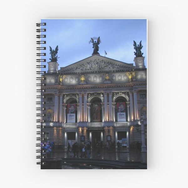 Item preview, Lviv Opera House at twilight designed and sold by Elena Skvortsova.