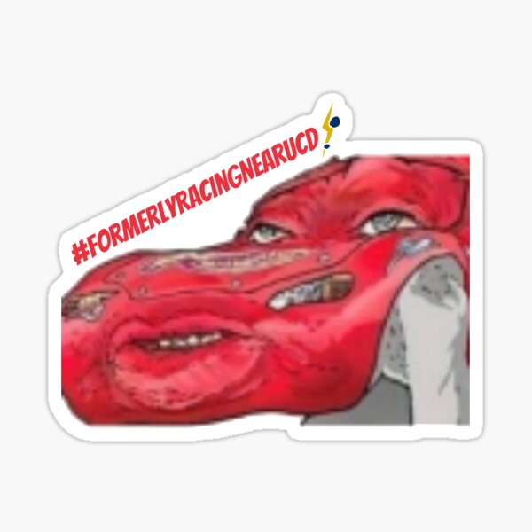 FormerlyRacingNearUCD McWhoo? Sticker
